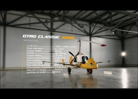 Embedded thumbnail for Автожир GYRO Classic AGRIC